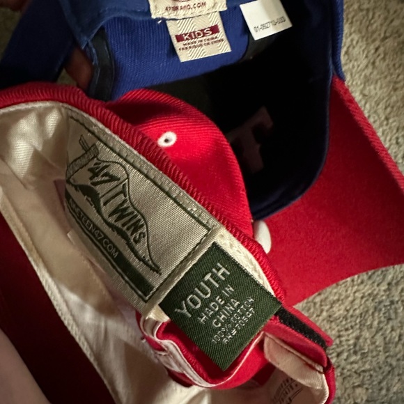 Texas Rangers Kids(Youth) Hats - 2 hats - Picture 7 of 7